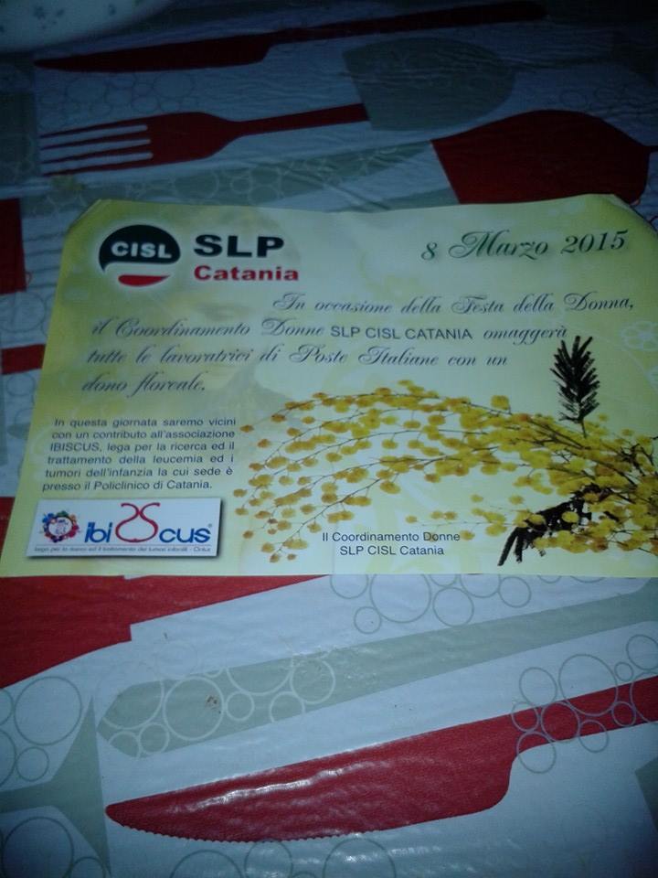 DONAZIONE SLP-CISL