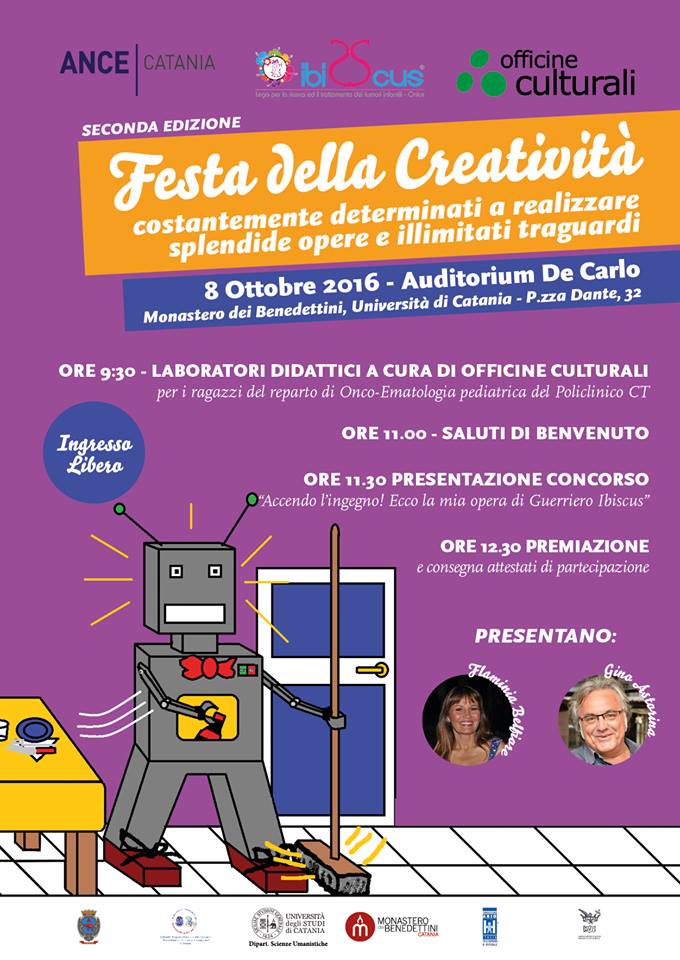 CONTO ALLA ROVESCIA PER LA 2^ FESTA DELLA CREATIVITA’