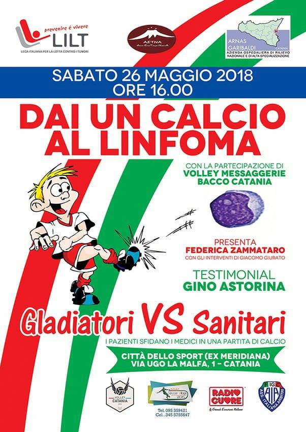 LA V EDIZIONE DI “DAI UN CALCIO AL LINFOMA”