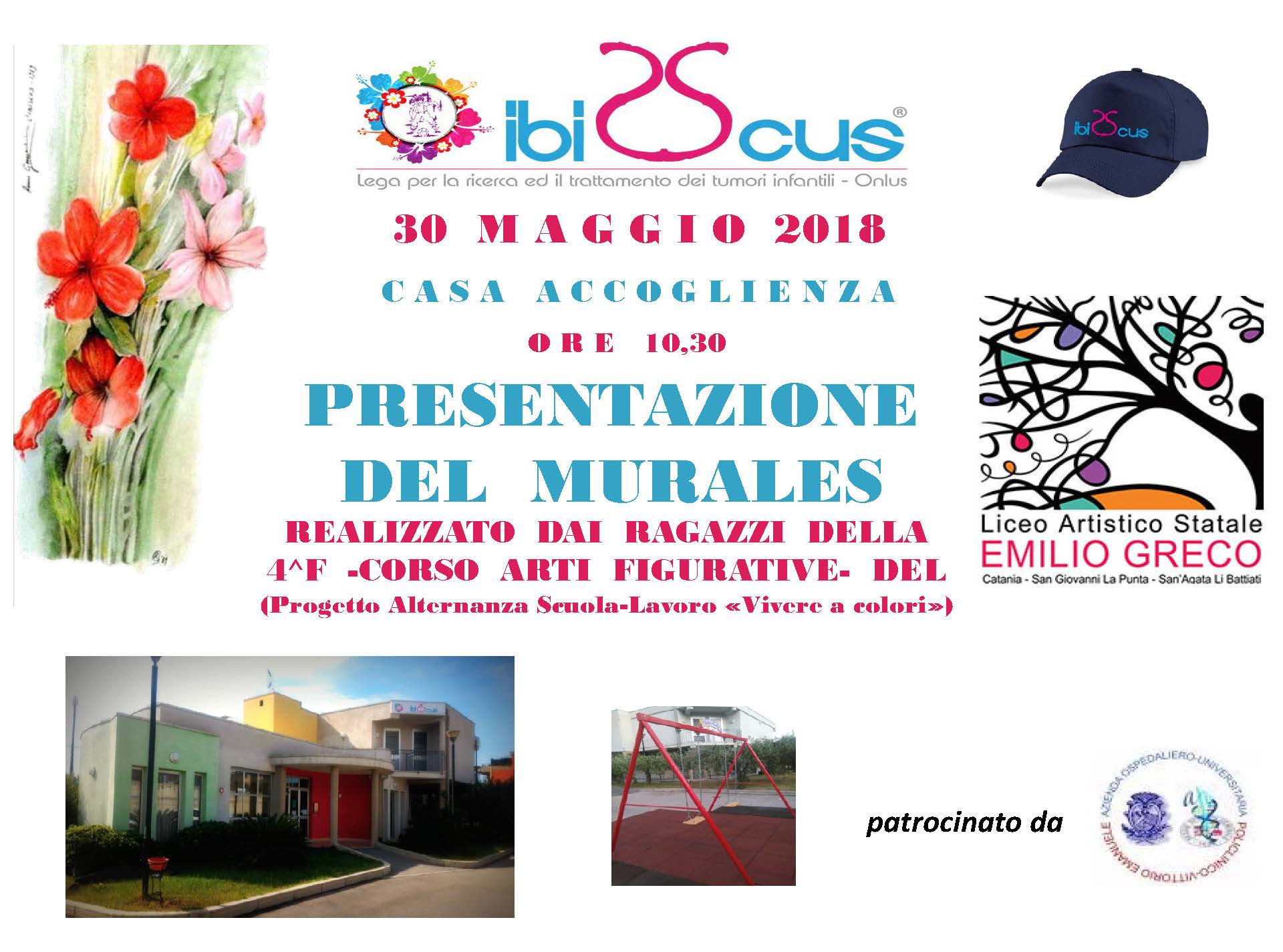 INAUGURAZIONE DEL MURALES REALIZZATO IN CASETTA