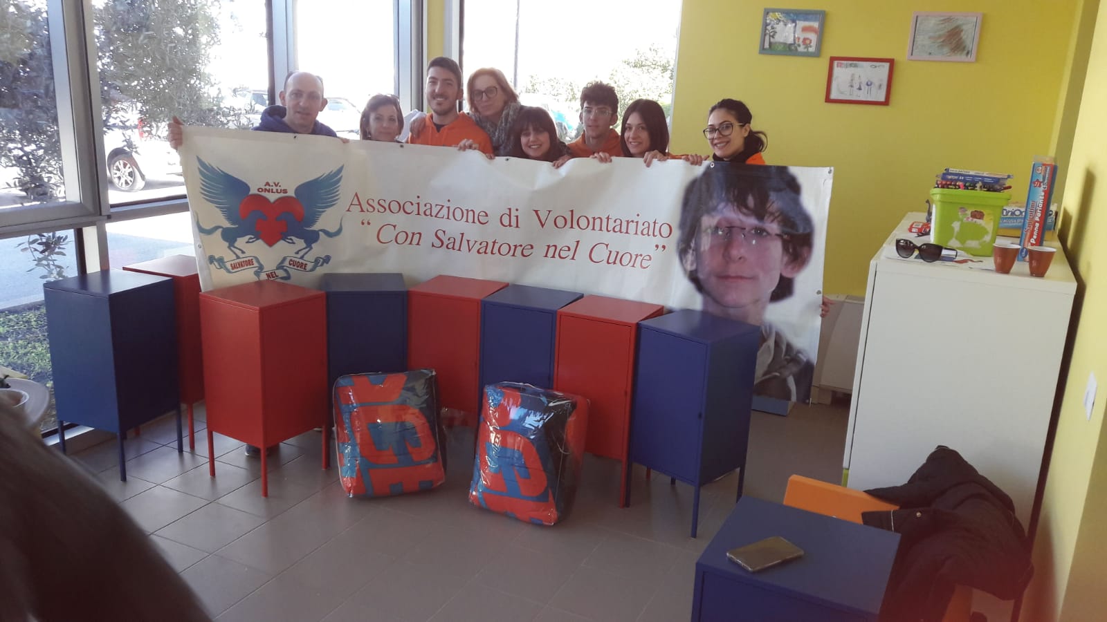 L’INCONTRO CON L’ASSOCIAZIONE “CON SALVATORE NEL CUORE”