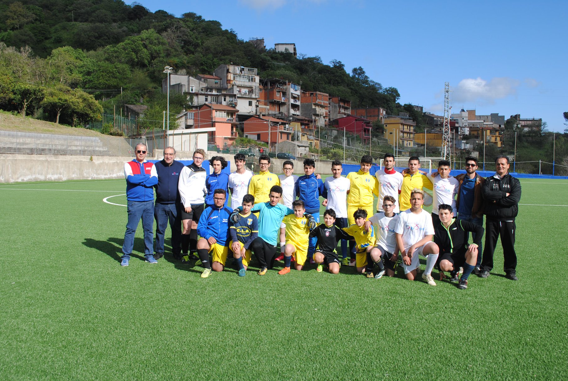 I GUERRIERI IBISCUS ALL’INCONTRO DI CALCIO DI ANTILLO