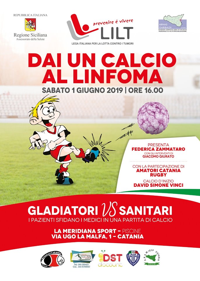 RITORNA “DAI CALCIO AL LINFOMA”