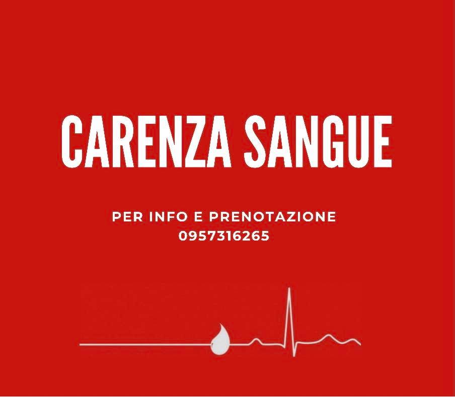 CARENZA SANGUE