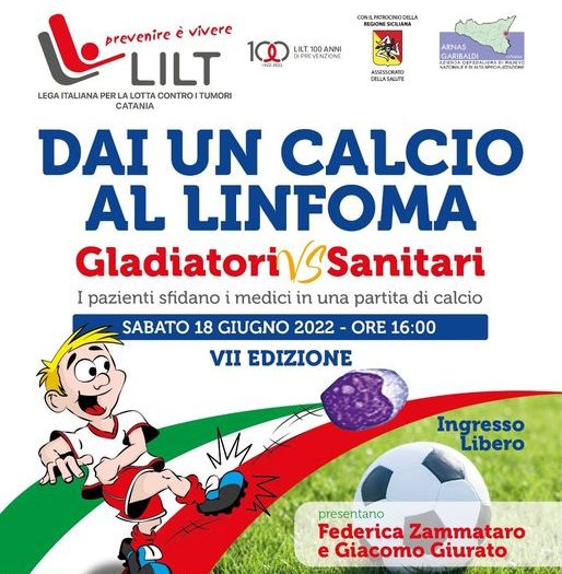 Dai un calcio al linfoma 2022