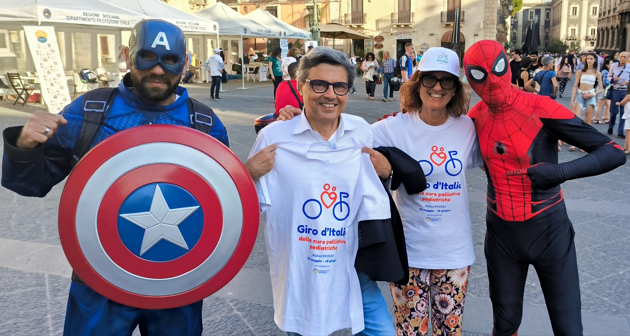 Il 2° Giro d’Italia delle “Cure Palliative Pediatriche” a Catania